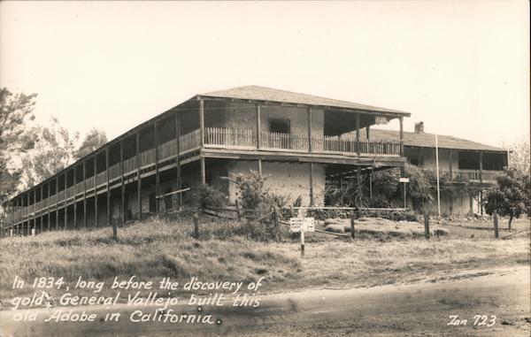 General Vallejo's Adobe In California Petaluma
