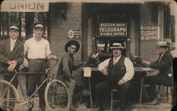 Western Union Telegraph Office, Messengers Occupational
