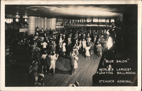 Blue Salon World's Largest Floating Ballroom Steamer Admiral