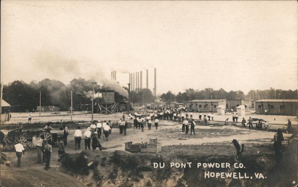 Du Pont Powder Co. Hopewell Virginia
