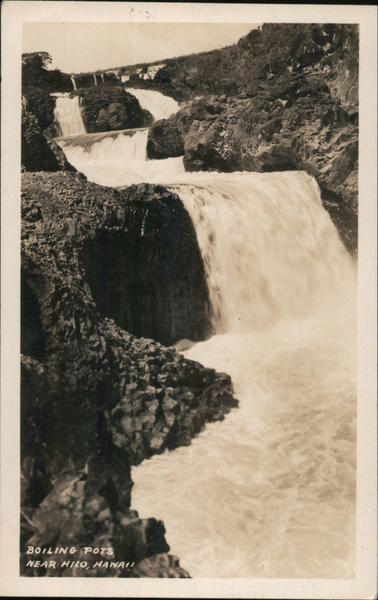 Boiling Pots Near Hilo Hawaii