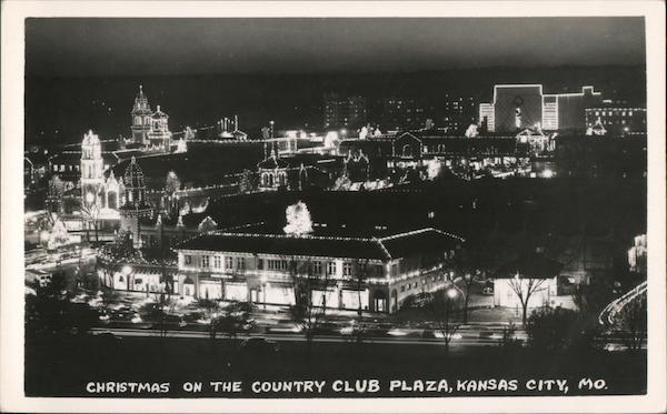 Christmas on Country Club Plaza Kansas City Missouri
