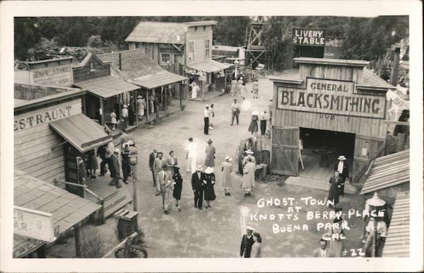 Ghost Town at Knotts Berry Place Buena Park California