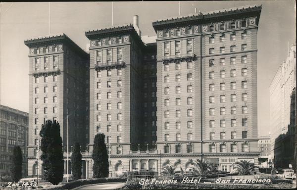 St. Francis Hotel San Francisco California