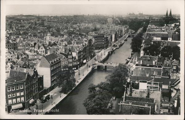 Prinsengracht Canal Amsterdam Netherlands
