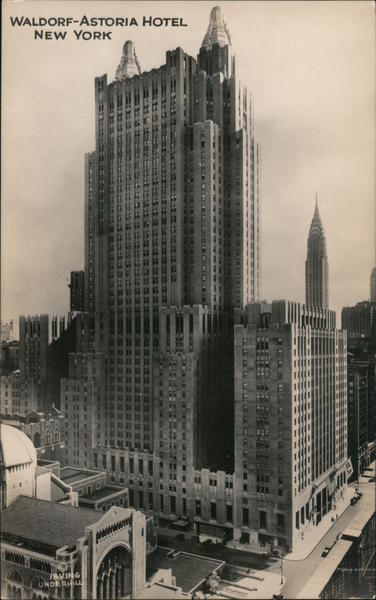 Waldorf-Astoria Hotel New York City