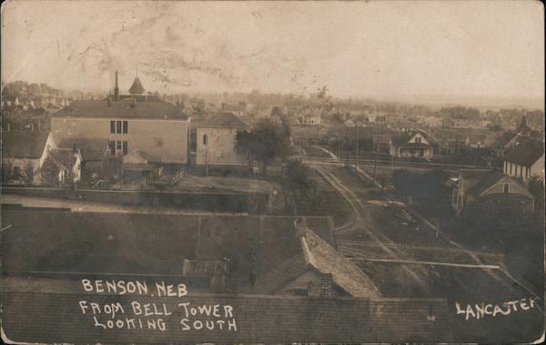 From Bell Tower Looking South Benson Nebraska