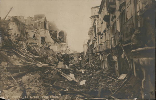 1908 Messina Eearthquake Italy