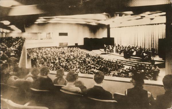 Interior of National Broadcasting Co., Radio City New York