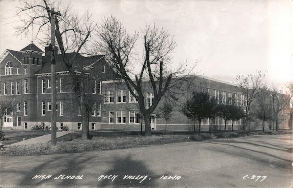High School Rock Valley Iowa
