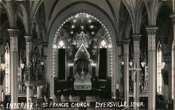 Interior, St. Francis Church Dyersville Iowa