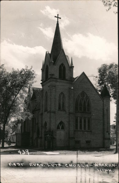 First Evangelical Lutheran Church Warren Minnesota