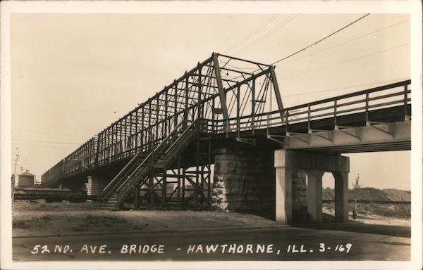 52nd Avenue Bridge Hawthorne Illinois