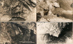 Lot of 12: Crystal Cave Views Postcard