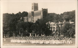 West Point Chapel New York Postcard Postcard Postcard