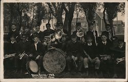 Union Band 1913 Postcard