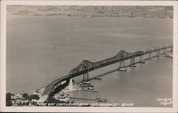 East Bay Cantilever Span Oakland Bay Bridge Postcard