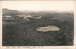 Echo Lake from Cathedral Lodge Postcard