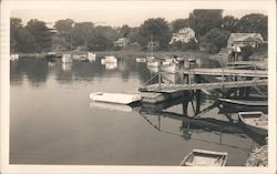 Perkins Cove Harbor Postcard