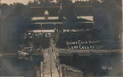 Zobak Club House, Lake Catherine Postcard