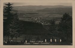 Pobled S Vyhledn Chodov Trhanov Dormazilice Postcard