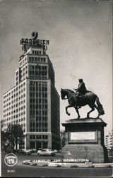 Charles IV Memorial - Goodrich Tire Sign Mexico City, DF Postcard Postcard Postcard