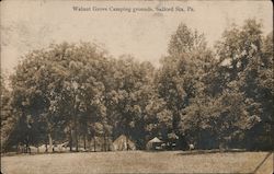 Walnut Grove Camping Grounds Salford, PA Postcard Postcard Postcard