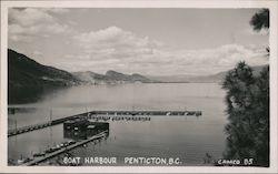 Boat Harbour Penticton, BC Canada British Columbia Postcard Postcard Postcard