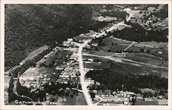 Aerial View of Gatlinburg Postcard