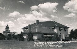 Governor's Mansion & State House Pierre, SD Postcard Postcard Postcard