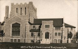 First Baptist Church Linwood Blvd Postcard