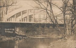 Confer St. Bridge Creekview Postcard