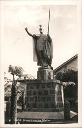 Kamehameha Statue Postcard