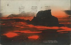 Hawaii National Park K??Lauea Volcano Postcard Postcard Postcard