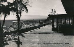 Volcano House Postcard