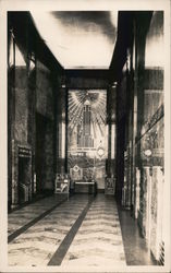 Lobby of the Empire State Building Postcard