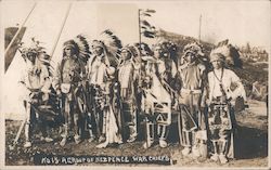 Group of Nez Perce War Chiefs Postcard