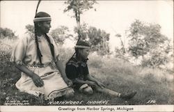 Northwoods Indians Postcard