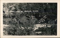 Upper Lake at Roaring River Postcard