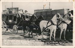 Overland Stage, Lyon Pony Express Museum Arcadia, CA Postcard Postcard Postcard