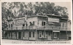 Calico Saloon, Ghost Town - Knott's Berry Farm Postcard