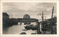 Blue Rocks Postcard