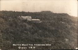 Mayview Manor from Yonahlossee Drive Blowing Rock, NC Postcard Postcard Postcard