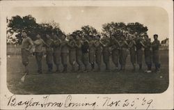 Baylor Home Coming November 25, 1909 Postcard