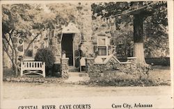 Crystal River Cave Courts Postcard