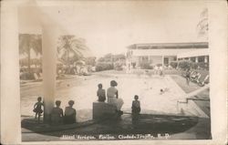 Hotel Jaragua Pool Area Ciudad Trujillo, Dominican Republic Caribbean Islands Postcard Postcard Postcard