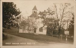 Deep Brook Baptist Church Nova Scotia Canada R. N. Harris Postcard Postcard Postcard