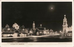 Christmas Country Club Plaza Postcard