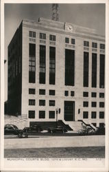 Municipal Courts Bldg. Postcard