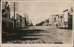 Main Street, Looking West Postcard